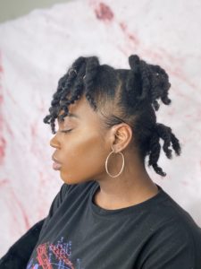 Styling An Old Twist/Braid Out