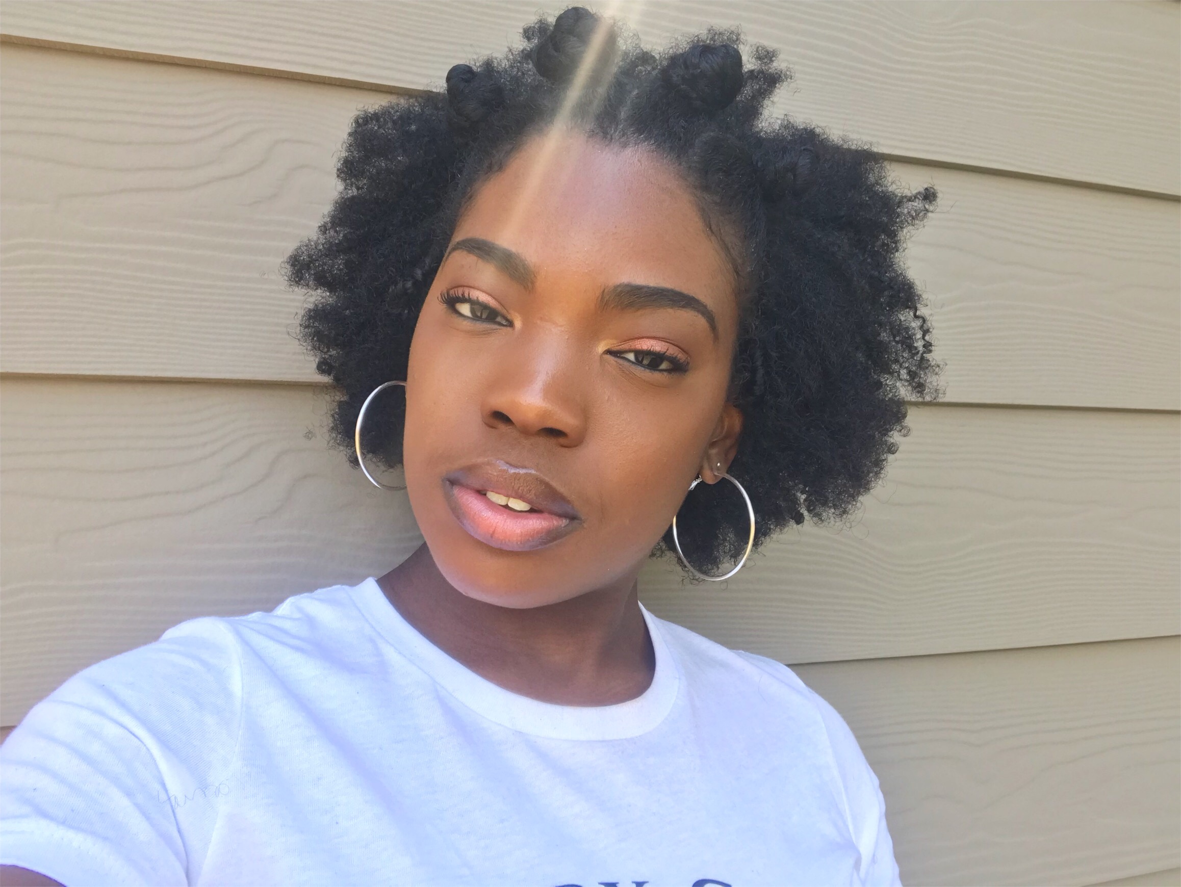 5 easy hairstyles you can do on old wash n go (short/medium