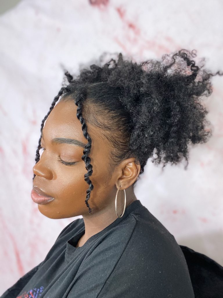 Styling An Old Twist/Braid Out