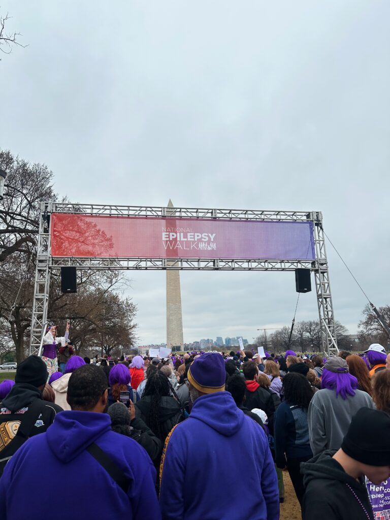 National Epilepsy Walk advocacy event raising awareness
